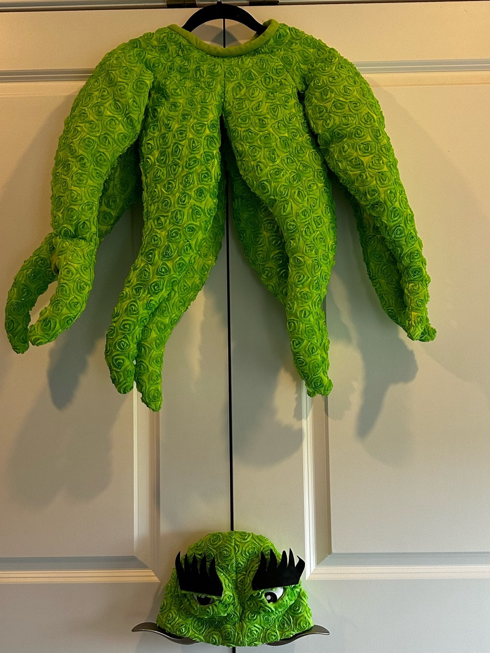 Chasing Fireflies Green Plush Octopus Costume for Kids - Soft Tentacle Outfit